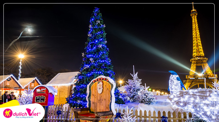 Du lịch Châu Âu - Pháp - Thụy Sĩ - Ý dịp Noel từ Sài Gòn 2025