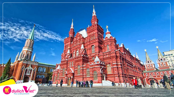 TOUR NGA MÙA THU 8N7Đ | MOSCOW - SAINT PETERSBURG