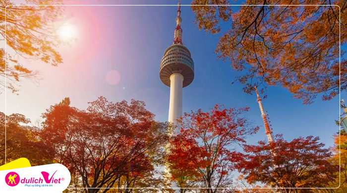 Du lịch Hàn Quốc mùa Thu - Seoul - Lotte Word - Đảo Nami từ Sài Gòn 2025