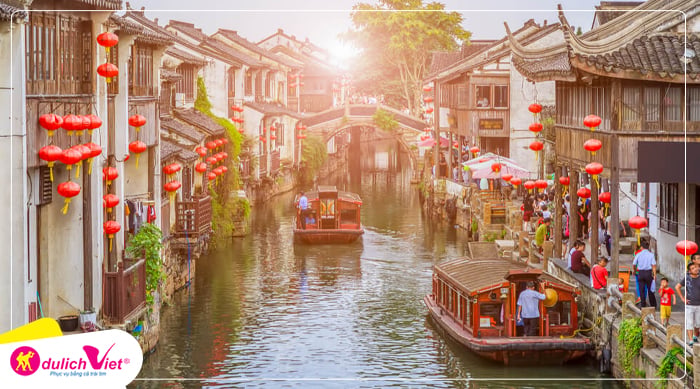 TOUR TRUNG QUỐC MÙA THU 5N4Đ | THƯỢNG HẢI - VÔ TÍCH - Ô TRẤN - HÀNG CHÂU (Bay Vietnam Airlines)
