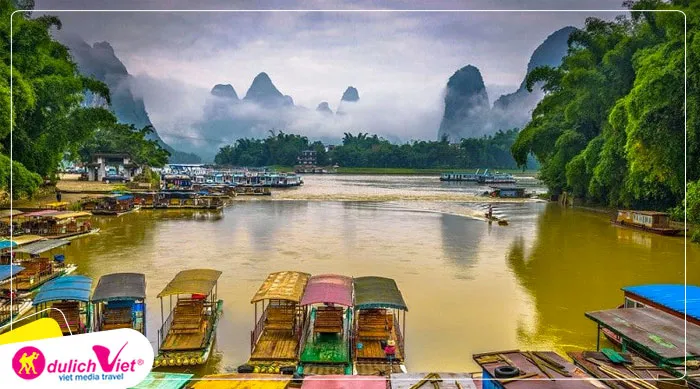 TOUR TRUNG QUỐC MÙA HÈ 5N4Đ | QUẾ LÂM - CÔNG VIÊN YULONG (Trải nghiệm làm bánh quế hoa)