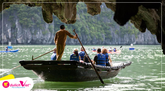 Du lịch Trải Nghiệm 2N1Đ Du thuyền Vịnh Hạ Long Le Journey 4 sao tư Sài Gòn 2025