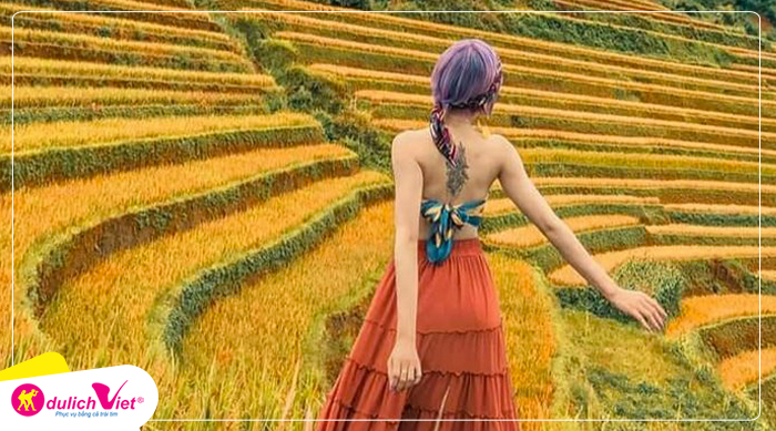 Du lịch Tây Bắc - Hà Nội - Mộc Châu - Mù Cang Chải - Sapa 6N5Đ từ Sài Gòn 2025