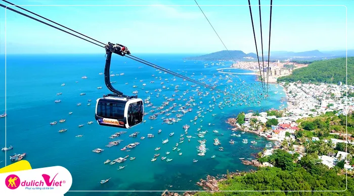 TOUR PHÚ QUỐC MÙA XUÂN 3N2Đ | GRAND WORLD - VINWONDERS - SAFARI - CÁP TREO HÒN THƠM
