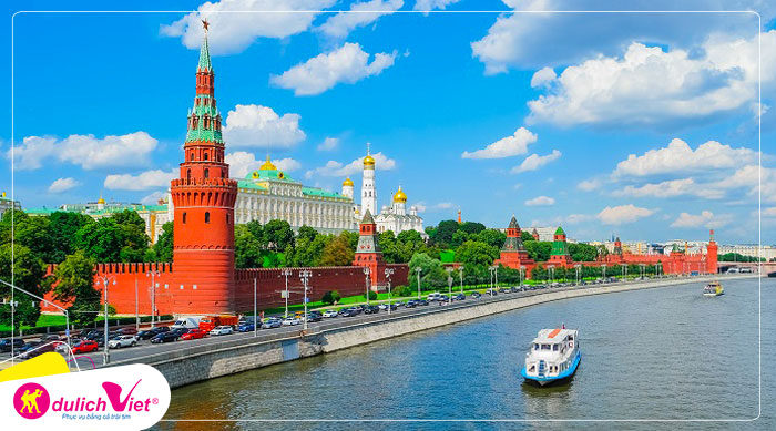 Du lịch Châu Âu Hè - Tour Du lịch Nga - Moscow - Saint Petersburs từ Sài Gòn 2025