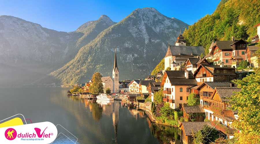 Du lịch Châu Âu - Đức - Áo - Séc - Làng Hallstatt mùa Thu từ Sài Gòn giá tốt