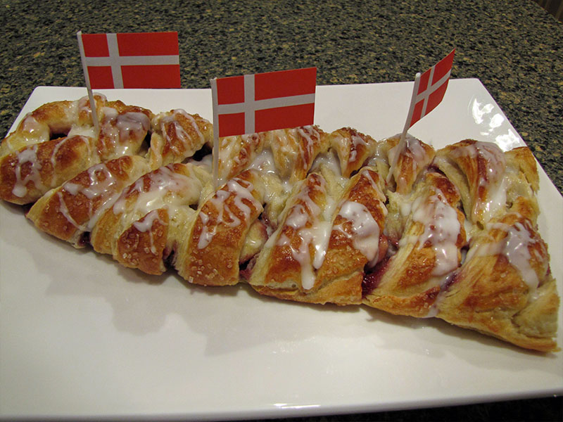 Bánh ngọt Wienerbrød, đặc sản Đan Mạch