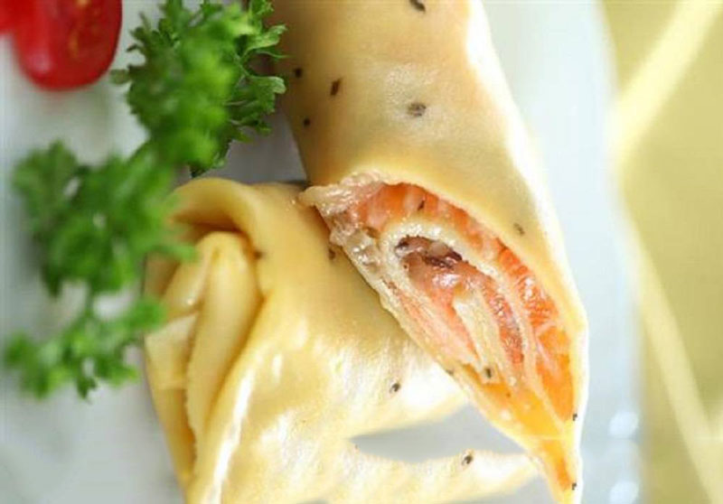Bánh kếp Blini, món ăn phổ biến có ở Nga