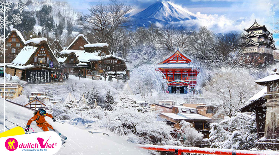 Du lịch Nhật Bản mùa Đông Osaka - Kobe - Kyoto - Kansai từ Sài Gòn giá tốt