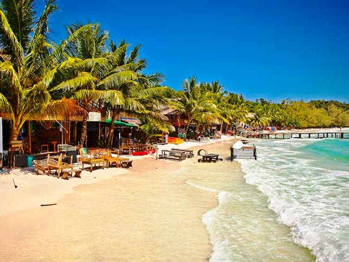 Các môn thể thao vận động dưới nước tại Koh Rong Samloem