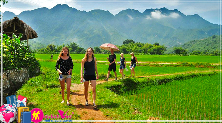 Du lịch Miền Bắc - Tây Bắc - Sài Gòn - Mộc Châu - Mai Châu 6 ngày (T8/2025)