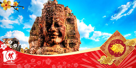 Du lịch Tết âm lịch 2025 Campuchia Siem Reap - Phnom Penh từ Sài Gòn