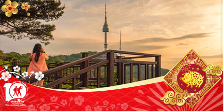 Du lịch Tết kỷ hợi 2025 Hàn Quốc Seoul - Everland - Đảo Nami từ Sài Gòn giá tốt