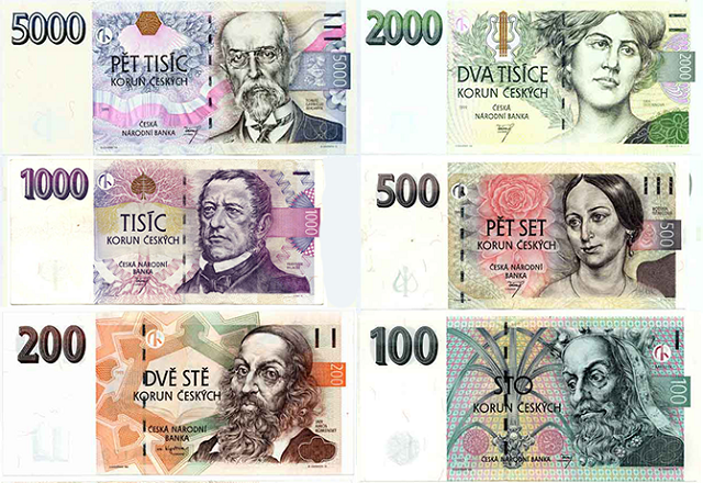 Bạn nên đổi tiền mặt để chi tiêu tại Czech